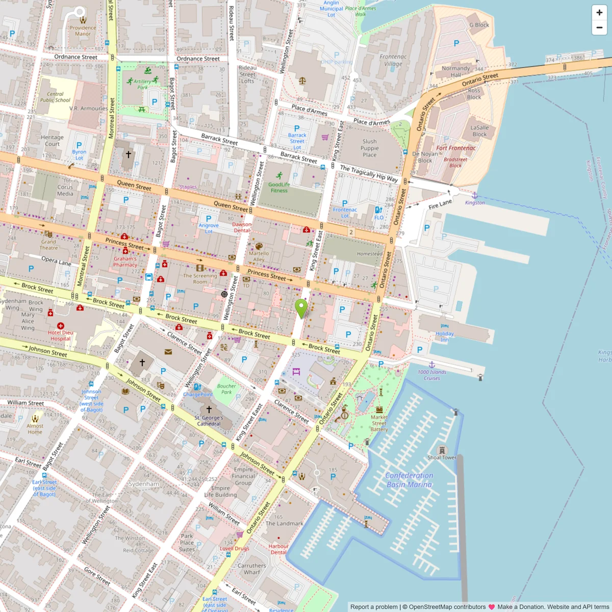 Map showing Frank Plumbing & Heating location